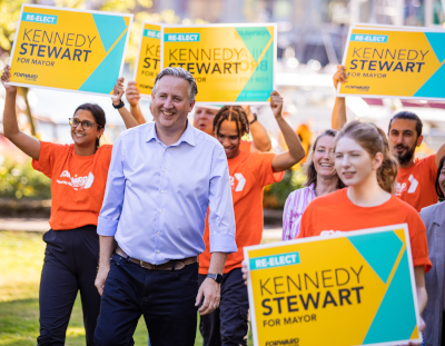 Kennedy Stewart 2002 campaign for Vancouver mayor